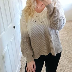 American Rag Ombre Knit Sweater